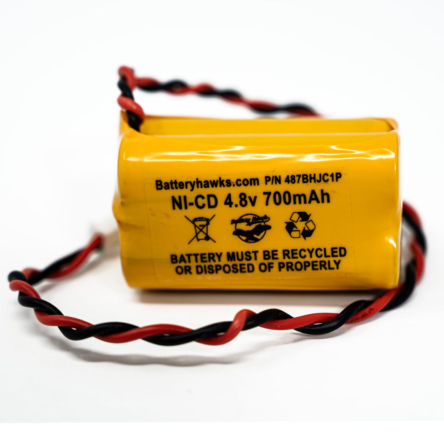 Emergi-Lite BL93NC484/485/487 4.8V NiCd Replacement Battery, 500-1100mAh, for Exit Sign & Emergency Lights