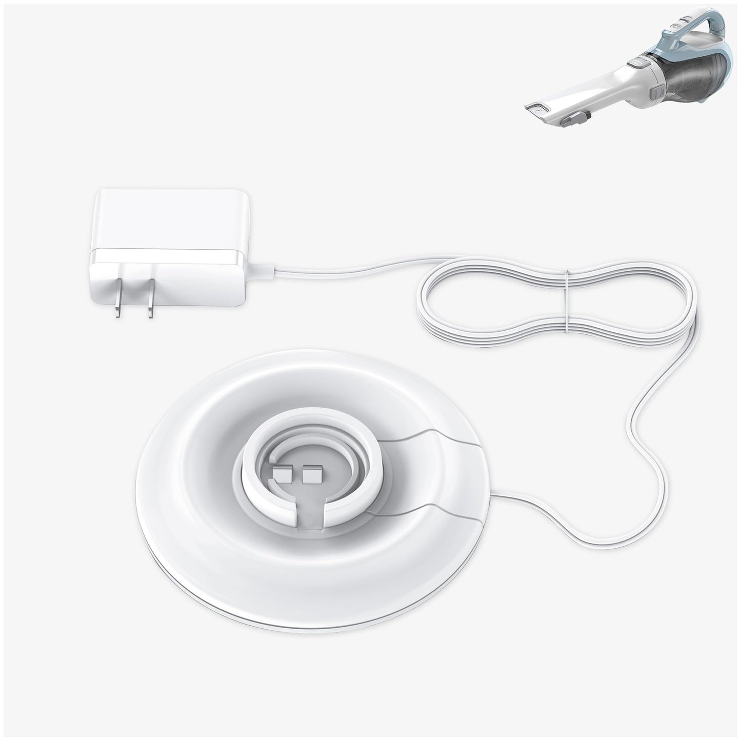 Mrgru Replacement Charger for Cordless Dustbuster Handheld Vacuum Compatible with Black and Decker CHV1410L Power Adapter Supply P/N 90571555-09