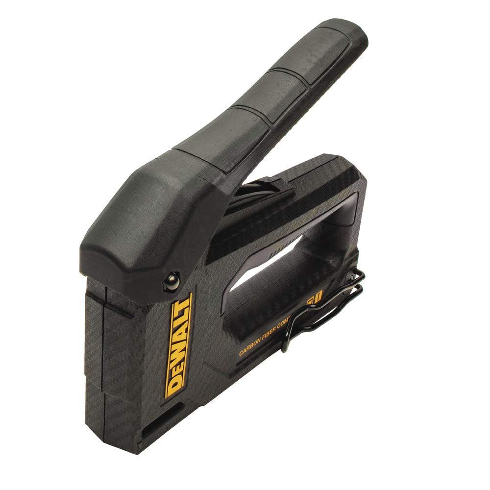 DEWALT Staple Gun, Carbon Fiber Body, 2-in-1 Tacker (DWHT80276)