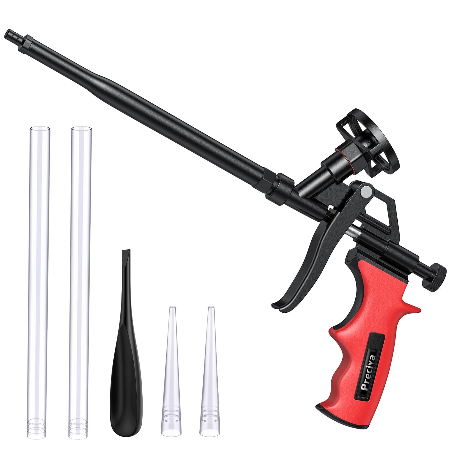 Preciva Heavy Duty PU Foam Gun – Professional Caulking & Sealing Applicator for Filling, Spraying, Home & Office Use