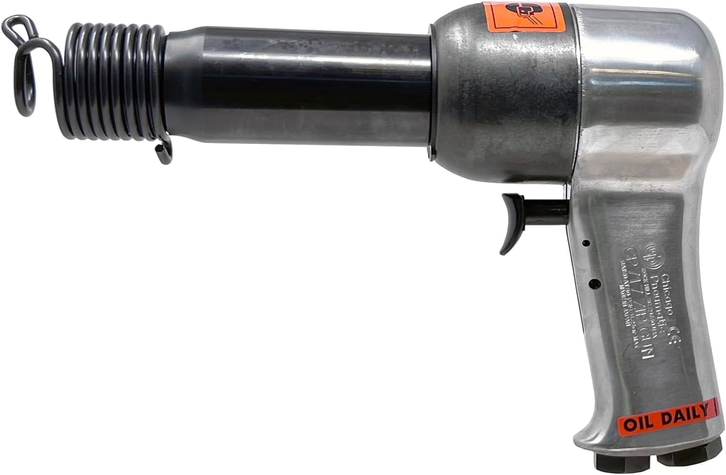 Chicago Pneumatic CP717K Air Hammer Kit – 4-Piece 0.498" Chisel Set, Spring Retainer, Heavy Duty Case, Welding & Construction Tool