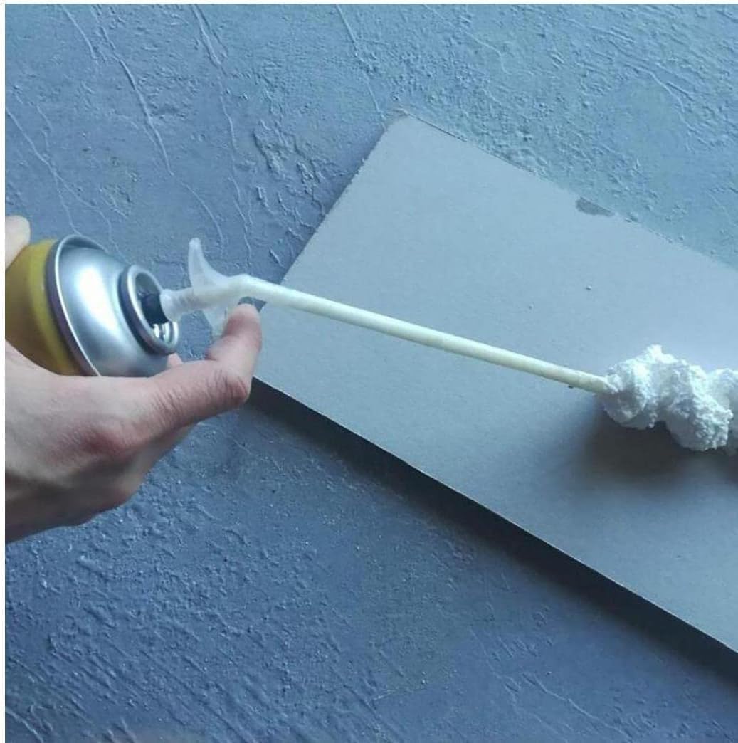 10Pcs Attractive Expanding Foam Nozzles Spray Foam Replacement Tube for DIY Spraying as Shown Industrial Adhesives