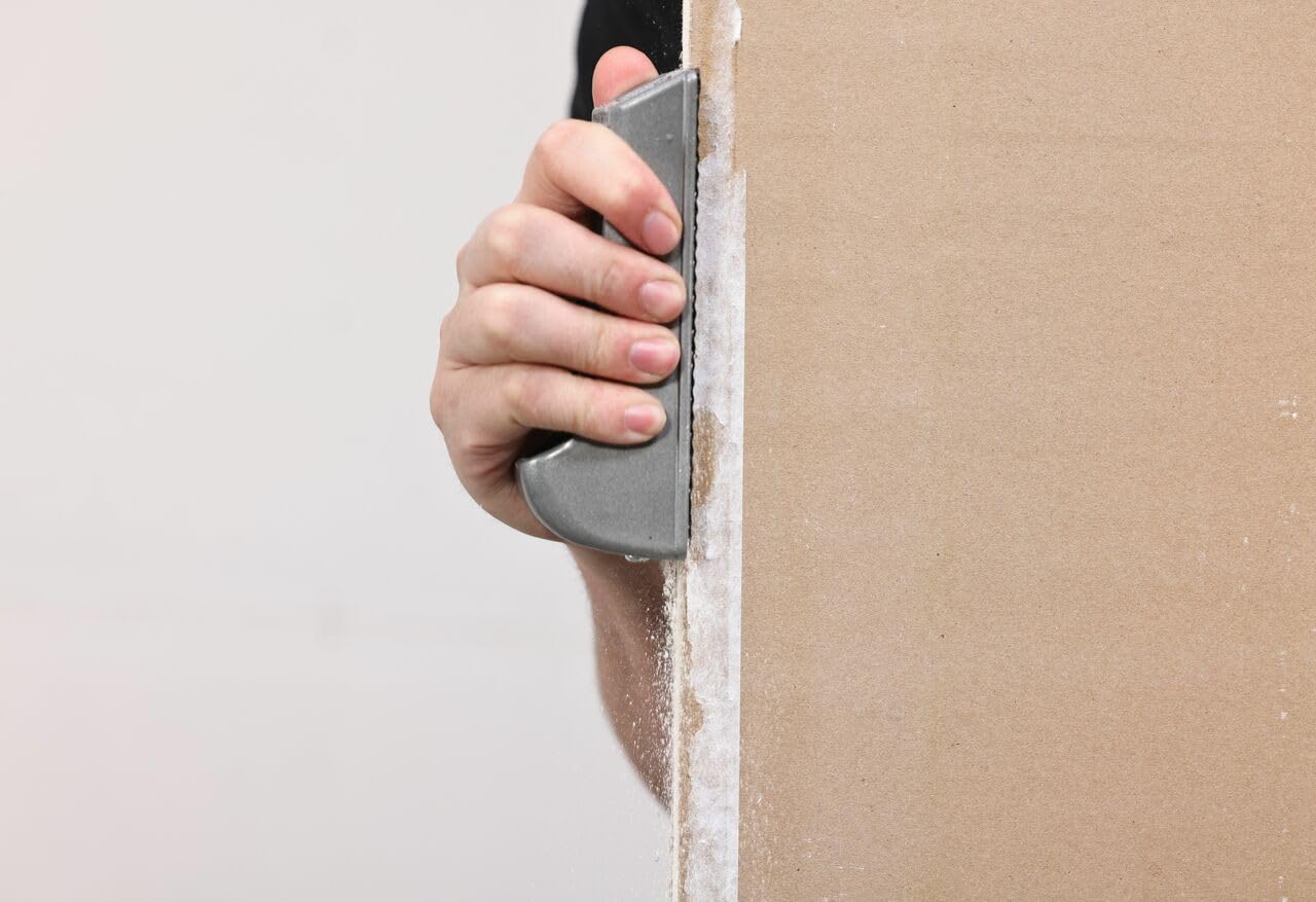 ToolPro Drywall & Ceiling Tile Pocket Rasp with Replaceable Blade – Professional Finishing Tool, Easy On-Site Blade Replacement