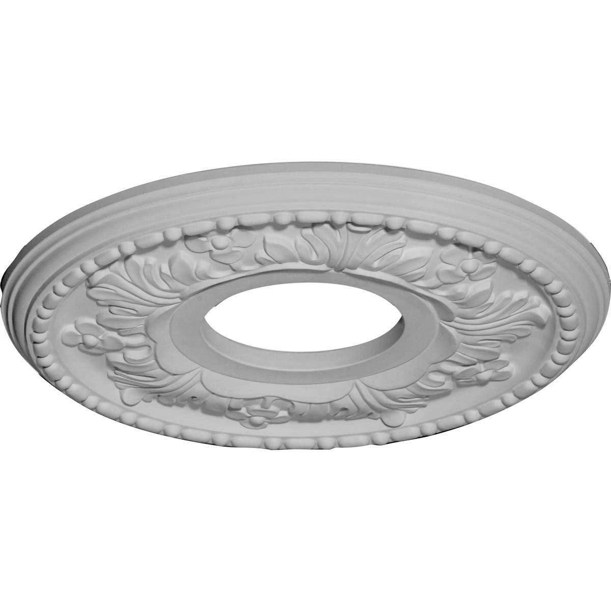 11 7/8"OD x 3 5/8"ID x 7/8"P Helene Ceiling Medallion (Fits Canopies up to 5 1/4")