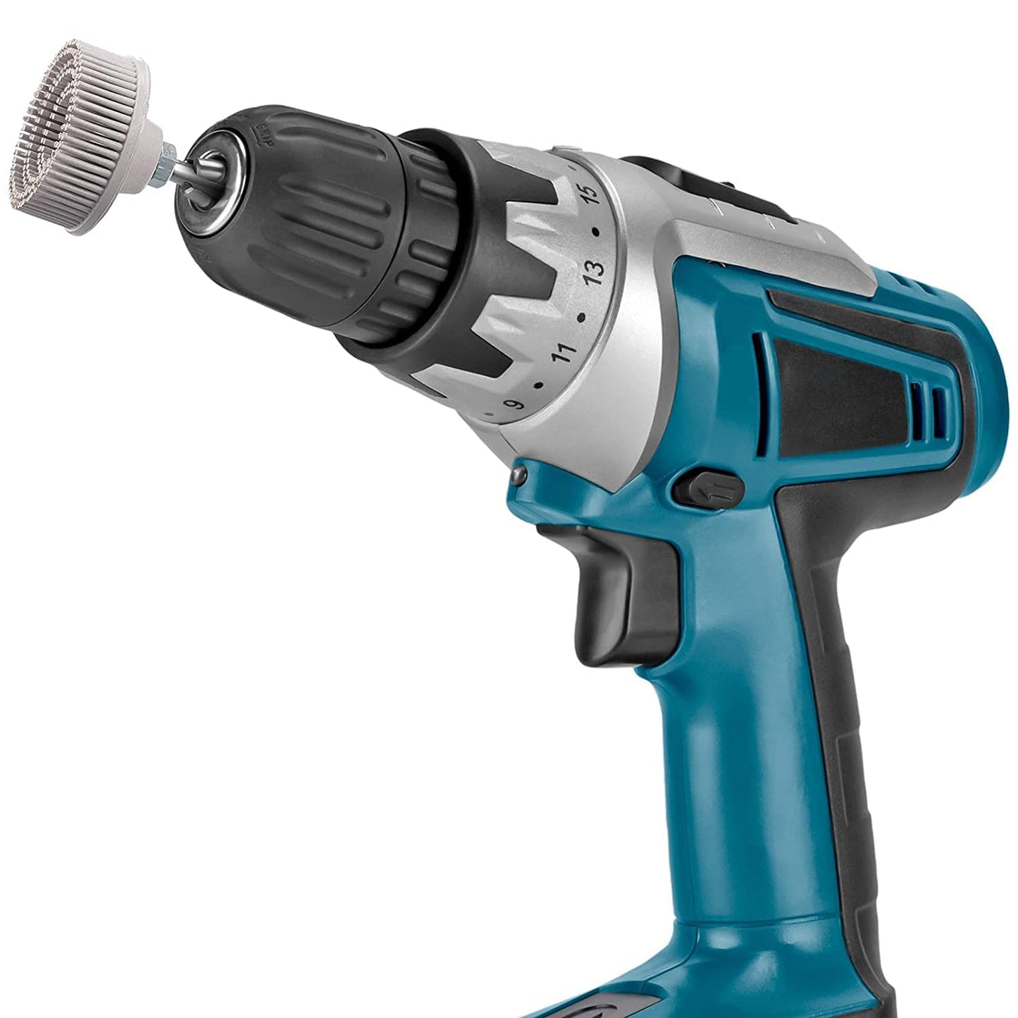 2 Inch Abrasive Bristle Disc, 2PCS 120 Grit White Bristle Disc with 1/4" Shank for Gasket & Coating Removal Rotary Tool