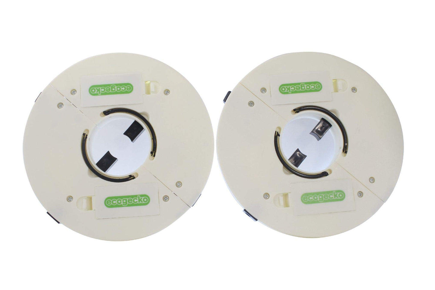 EcoGecko 2 Pack Super Bright LED Umbrella Pole Light, Battery Operated, White