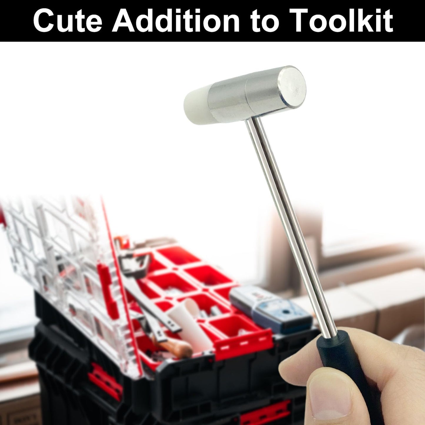 Lightweight Hammer for Home Project, Small Hammer for Jewelry Making, Little Craft Mallet for Small Projects, Watch, Woodworking, DIY, Leather