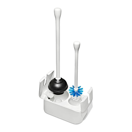 OXO Good Grips Toilet Brush & Plunger Set