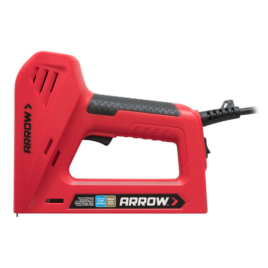 Arrow T50ACN Heavy Duty Corded Electric 2-in-1 Staple and Nail Gun for Upholstery, Framing, Insulation, Crafts, Furniture, and Construction