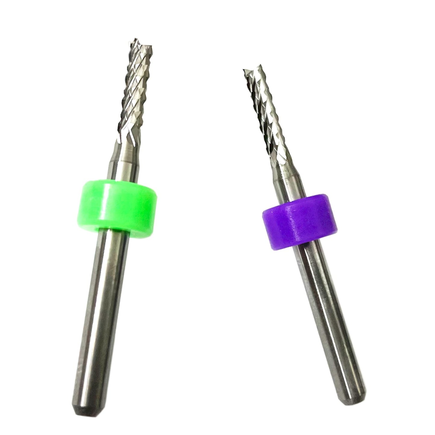 12-Piece Tungsten Steel End Mill Set, CNC Router Bits for PCB, Wood, Plastic, Copper, Fiber, 0.5–3.175mm Drilling & Engraving