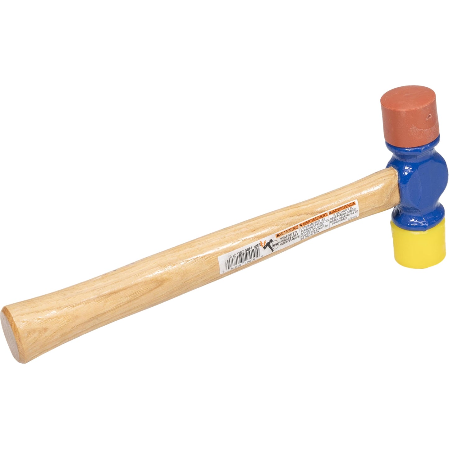 VAUGHAN Soft Face Hammer, American High Carbon Steel Head, 12 oz, Made In The USA, SF12, VN19410