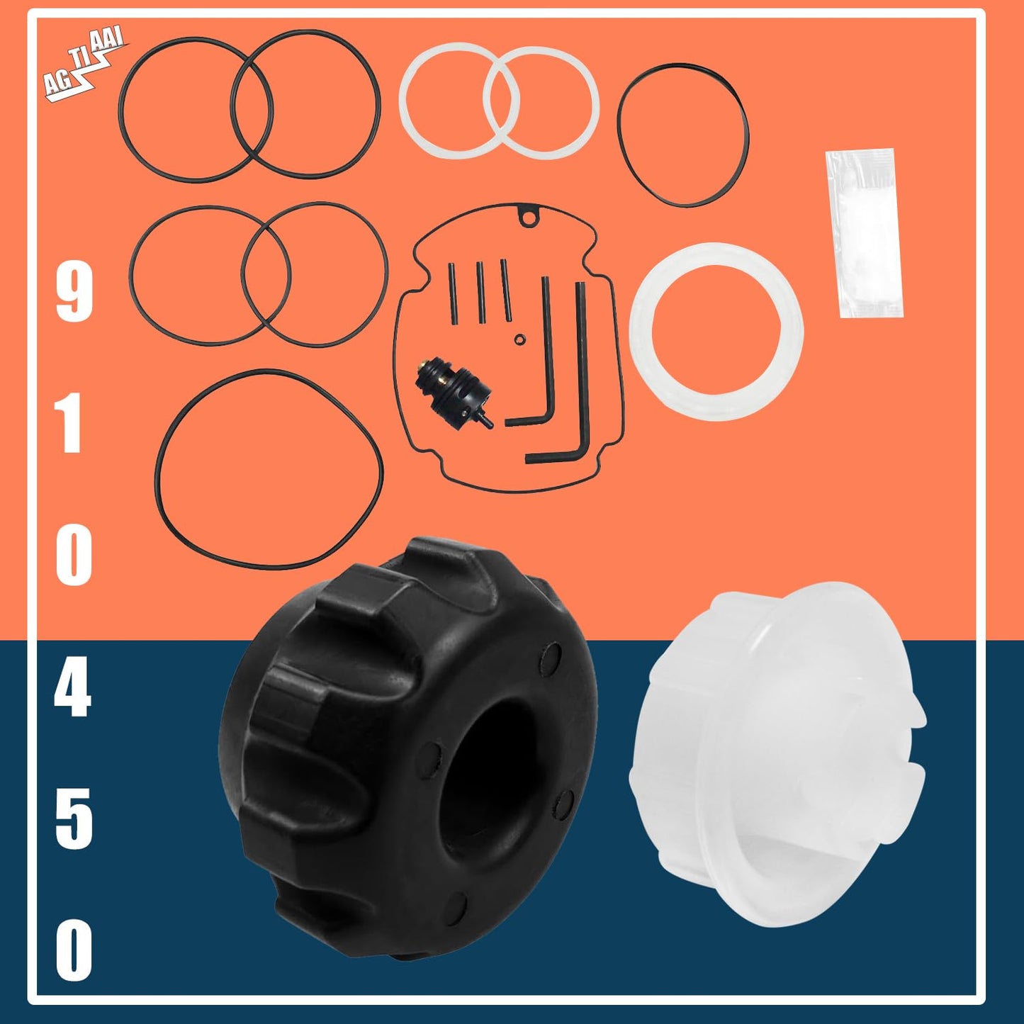 For Porter Cable FC350A FR350A Parts Nailer Overhaul Kit 910450 for FC350A FR350A FM350A Repair Parts Kit
