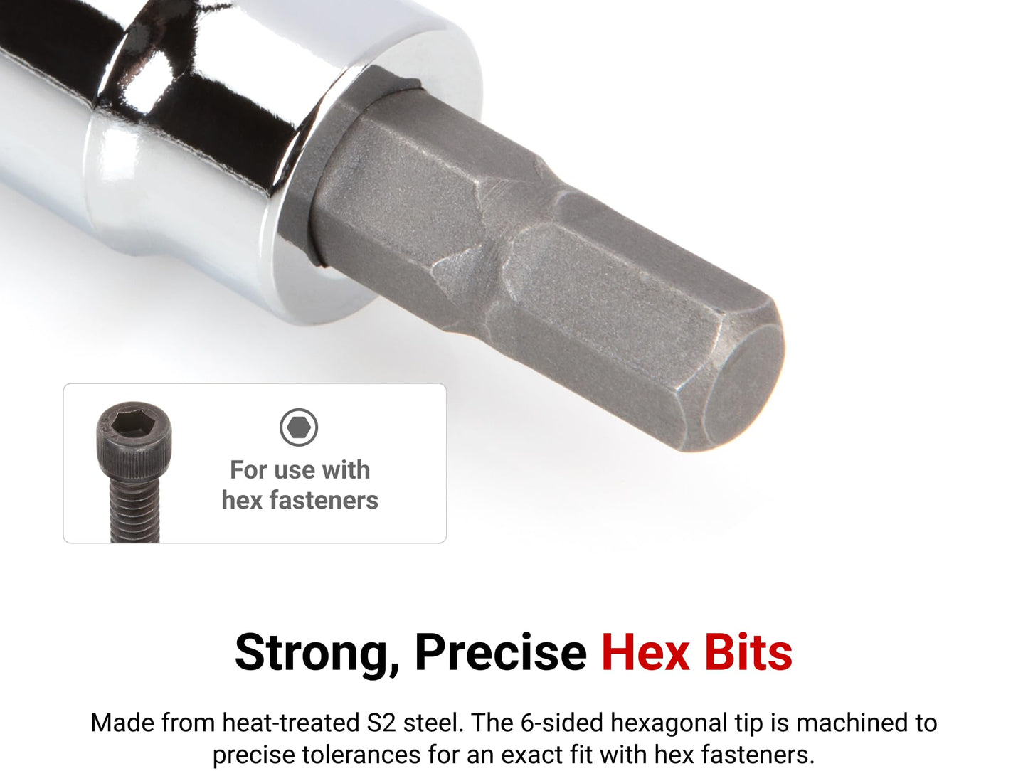 TEKTON 3/8 Inch Drive x 10 mm Hex Bit Socket | SHB13210