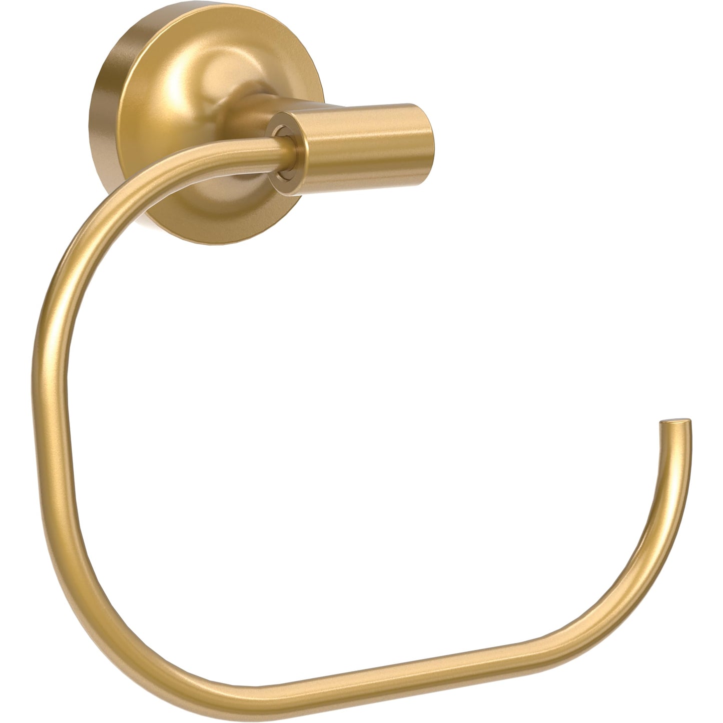 Franklin Brass Voisin (1-Pack) Hand Towel Ring Satin Gold Holder for Wall Mount Round Hanger for Kitchen, Bathroom Accessories VOI46-BB