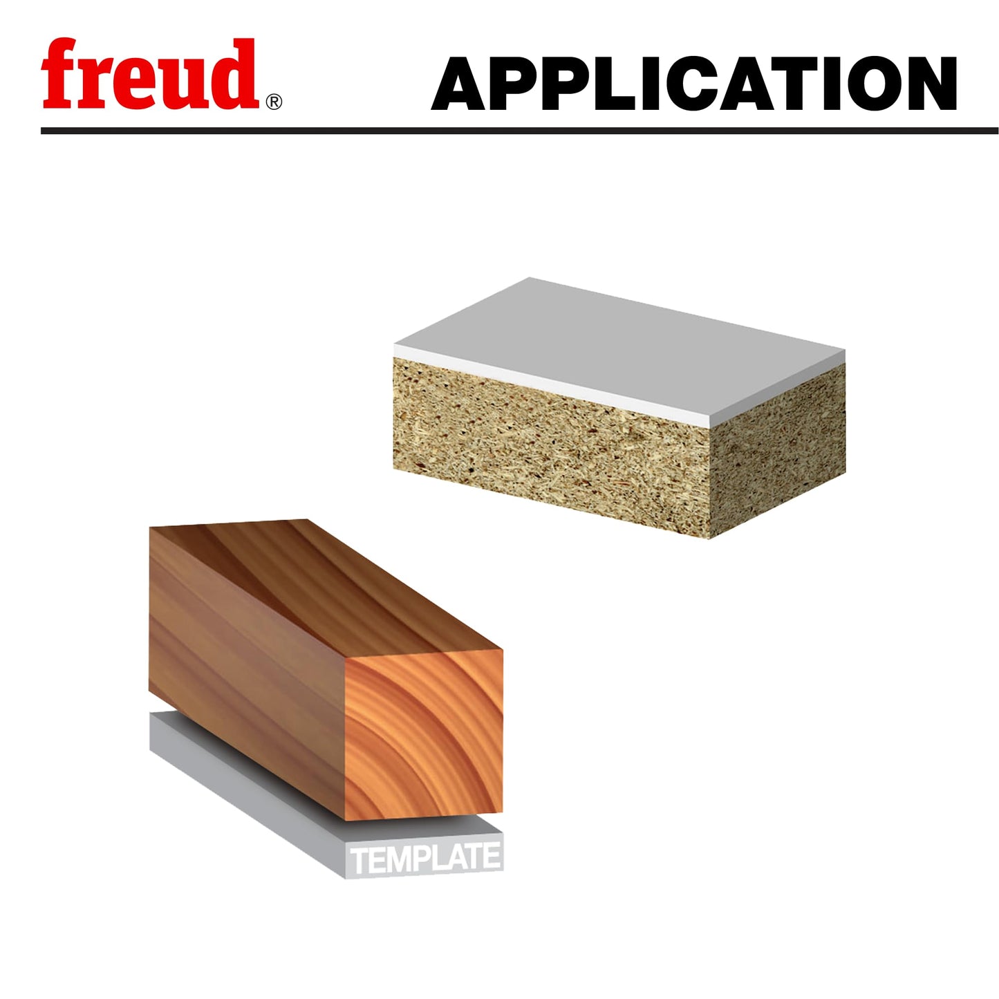 Freud 42-104: 1/2" (Dia.) Bearing Flush Trim Bit