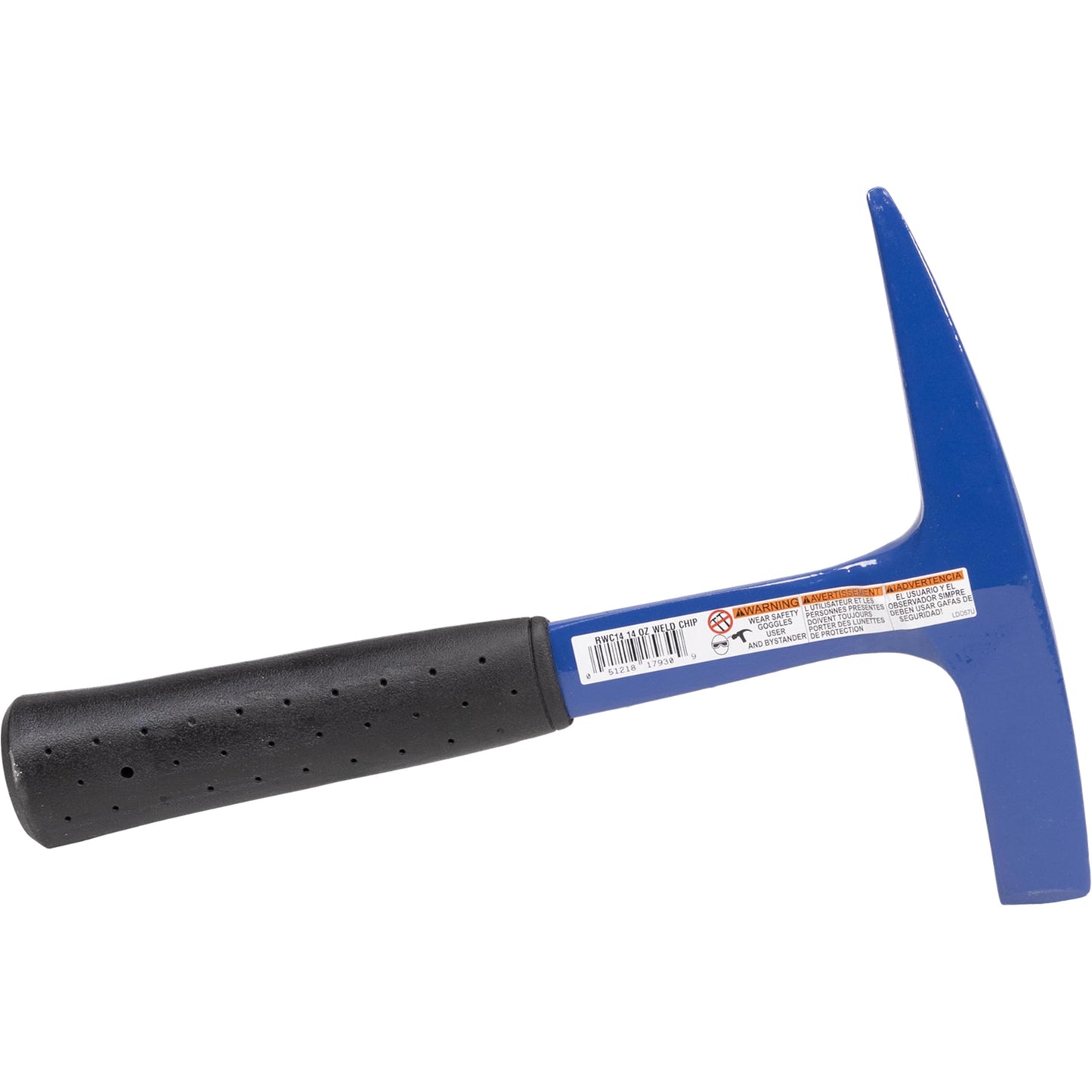 VAUGHAN Chipping Welding Hammer, 14 oz, Made in the USA, RWC14, VN17930