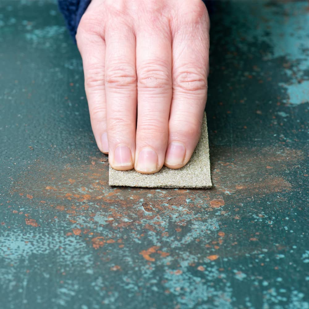 Fandeli Multi-Purpose Sanding Paper, 25 Sheets 9"x11", Assorted Grits 80/120/220, Ideal for Wood & Metal, Hand or Orbital Sanding