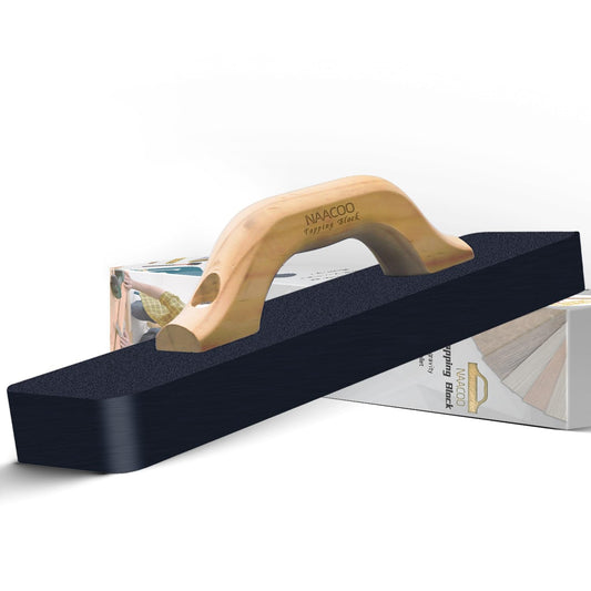 NAACOO Heavy Tapping Block for Flooring, 2.7lbs & 15.5" – Mallet-Free, Quick, Durable, Efficient & Safe Wood Floor Installation Tool