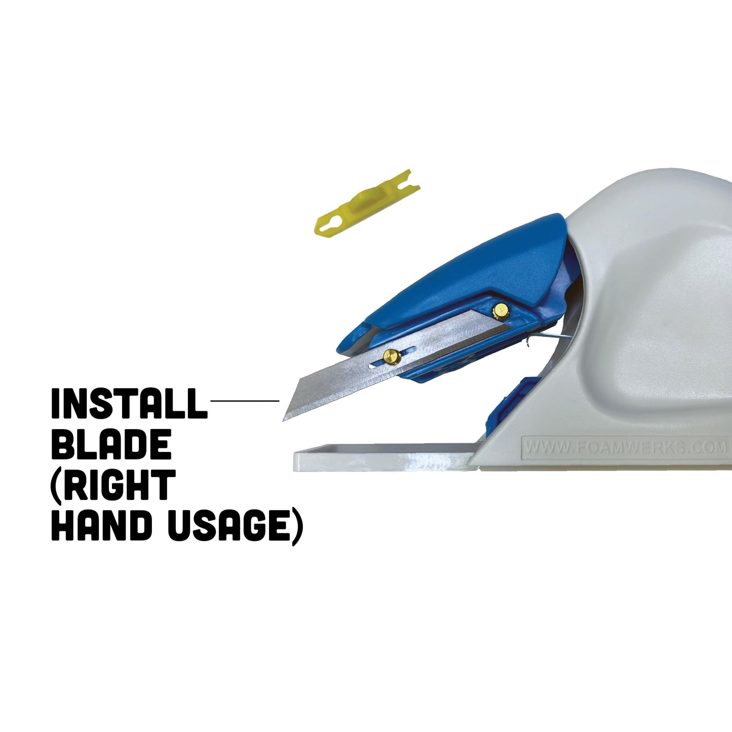 Authentic Logan WC6001 FoamWerks Straight Cutter used to Cut Foamboard/EVA Foam to 1/2" Thickness.