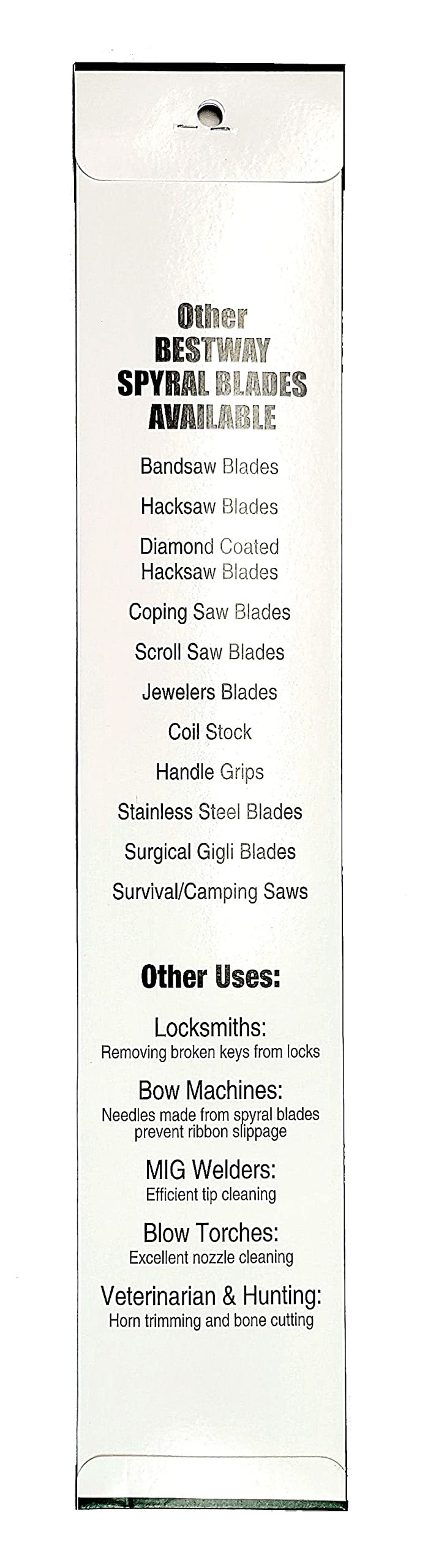 Diamond Coated Round Hacksaw Blade, (2 pcs)