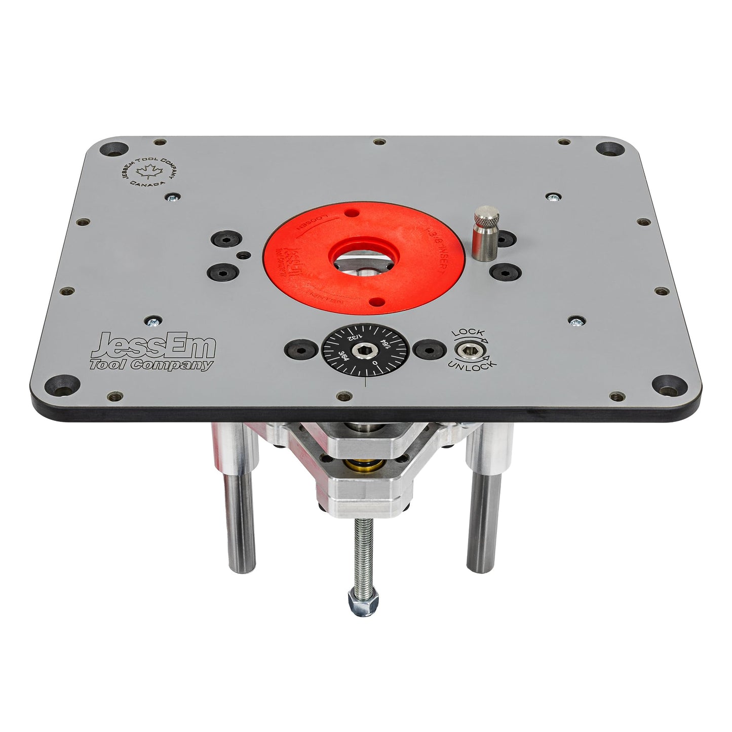 JessEm 02310 Rout-R-Lift II Router Lift For 3.5 Inch Diameter Motors