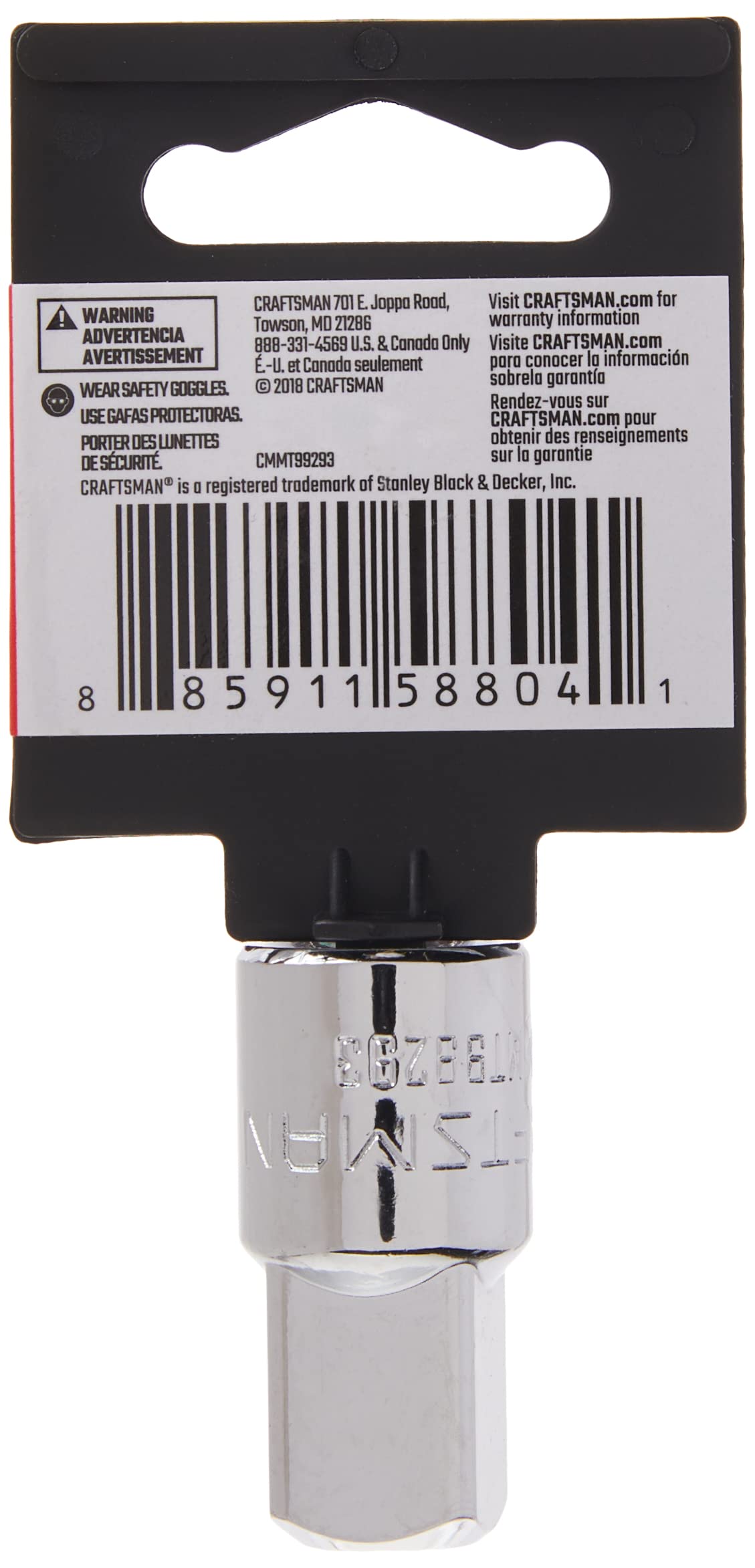 CRAFTSMAN 3/8" To 1/2" Socket Adapter, 3/8-Inch Drive, Female to Male (CMMT99293)