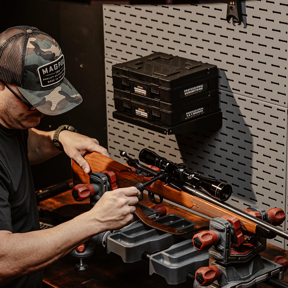 Wheeler Space Saver Screwdriver Set with Magnetic Screwdriver Handle, Bit Assortment and Storage Case for Maintenance