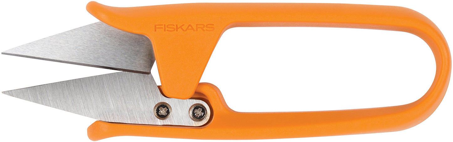 Fiskars Thread Snip Scissors, Gray Orange 7.13 x 3.75 x 0.63