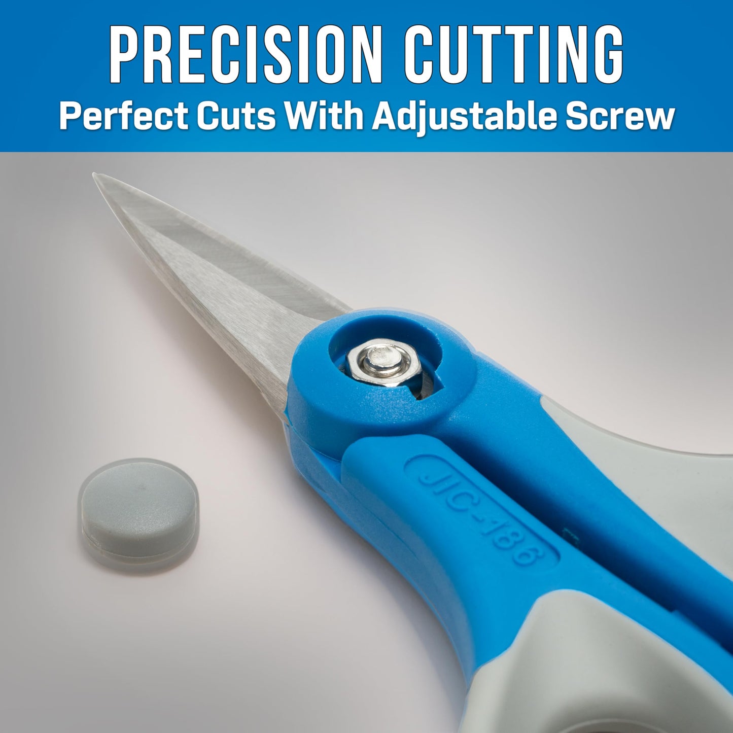 Jonard JIC-186 Kevlar Ergonomic Fiber Optic Cutter, 6" Length