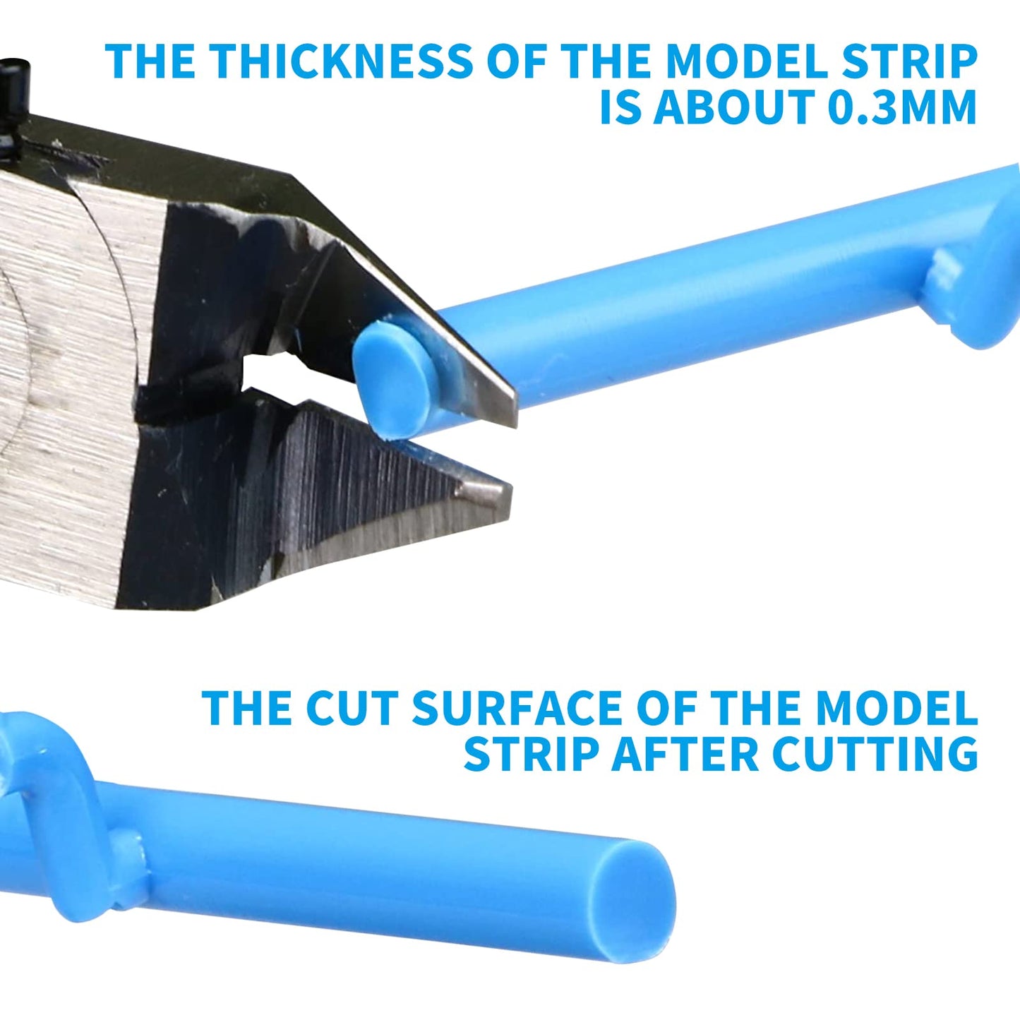 ST-A 3.0 Single Blade Nipper by DSPIAE – Precision Cutter for Gundam, Gunpla & Hobby Kits – Sharp Blade, Ergonomic Handle, Leather Cover