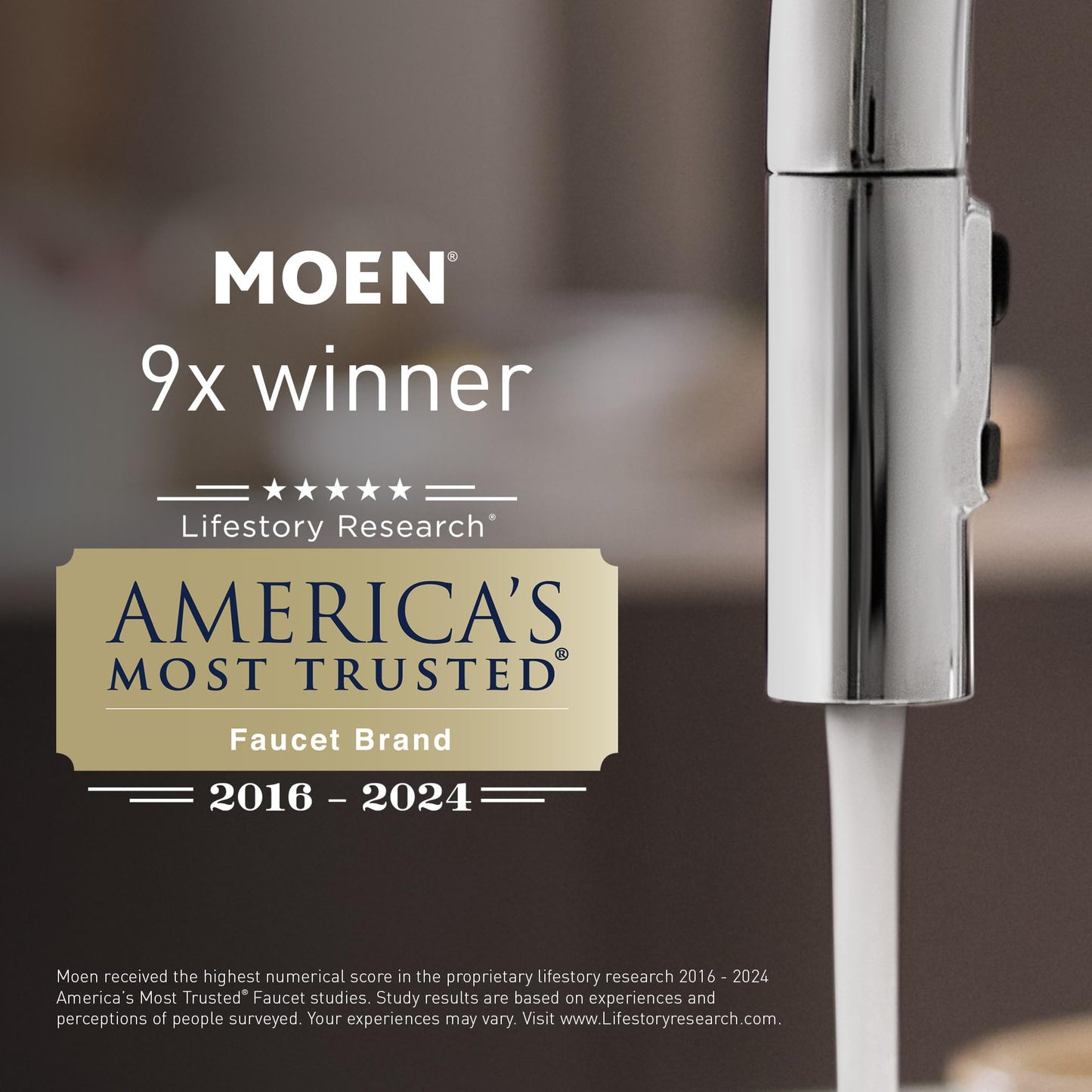 Moen Y2690BN Banbury 22.75 in. W Glass Shelf in Brushed Nickel