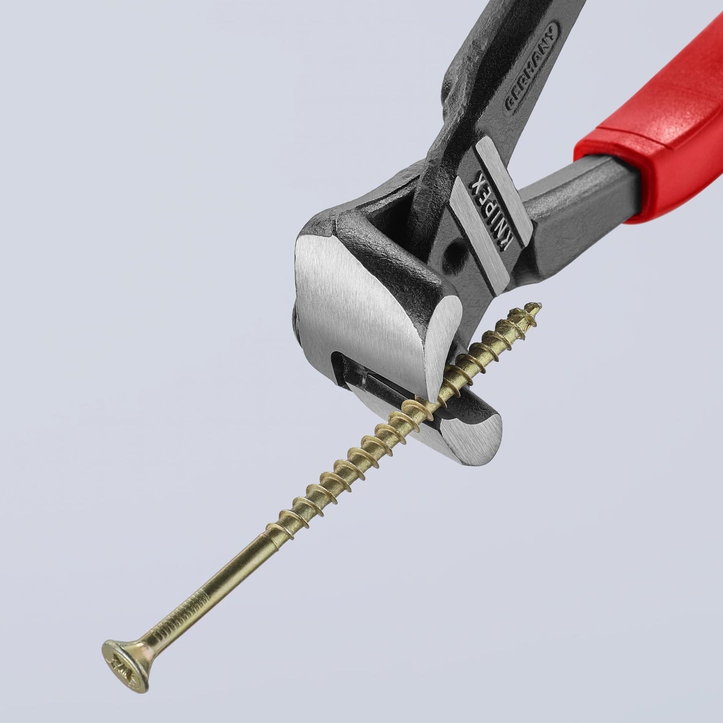 KNIPEX - 62 02 200 Tools - High Leverage Bolt End Cutting Nippers, Multi-Component (6102200)