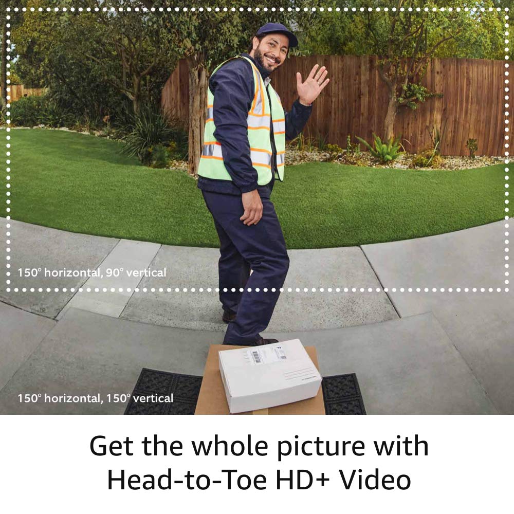 Ring Wired Doorbell Pro (2021 model) – Best-in-class with cutting-edge features (existing doorbell wiring required)