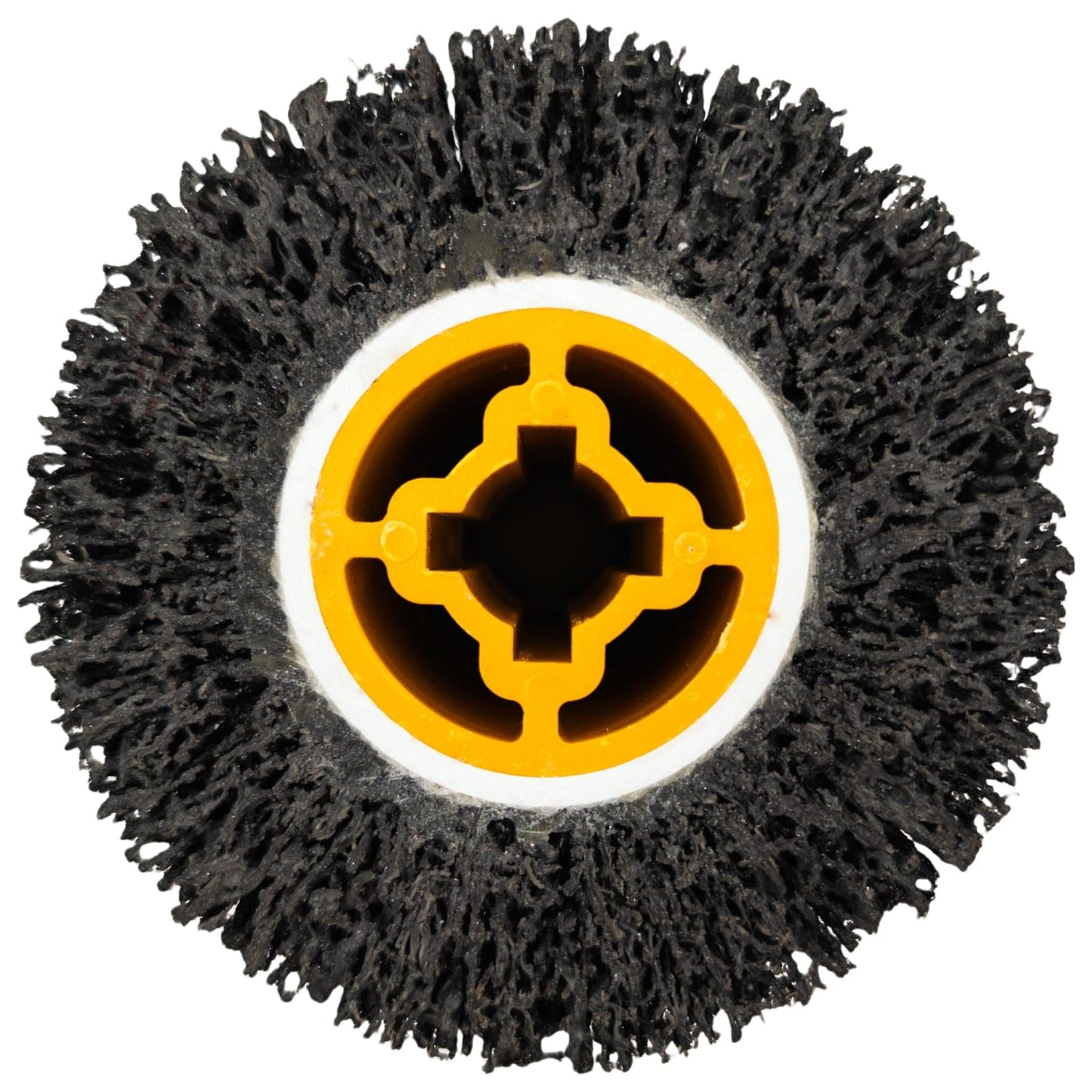 JONAS C 2 Pcs Burnishing Wheel 40 Grit Stripping Drum, 4.5" x 4" Abrasive Drawing Wheel Drum, Surface Conditioning Tool Drum for Metal, Wood, Plastic