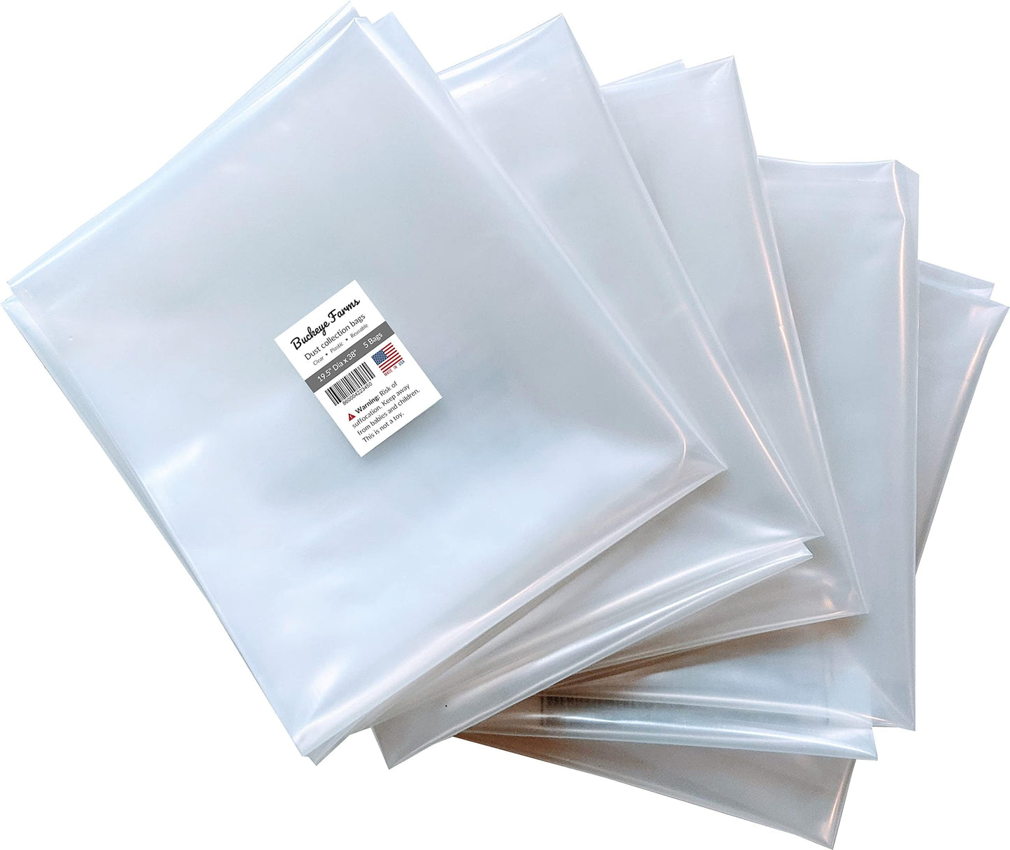 Harbor Freight Dust Collector Bags for Central Machinery 35 and 70 Gallon Dust Collector | Made in USA