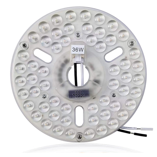 Hyoquilex 36W 6.4" Ceiling Fan Light Kit Replacement,Retrofit LED Light Engine Disc Board Panel Bulb for Flush Mount Ceiling Light,3 CCT Dimmable