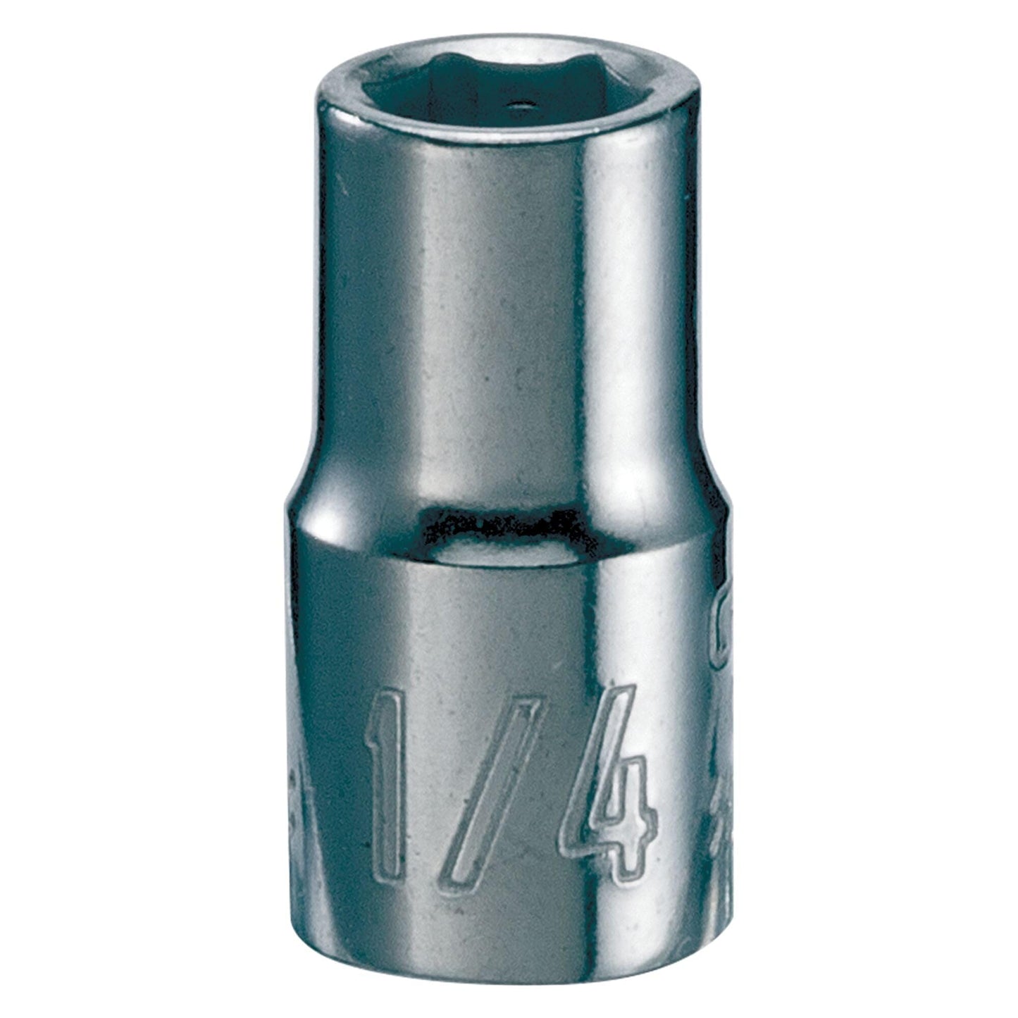 CRAFTSMAN Shallow Socket, SAE, 1/4-Inch Drive, 1/4-Inch, 6-Point (CMMT43493)