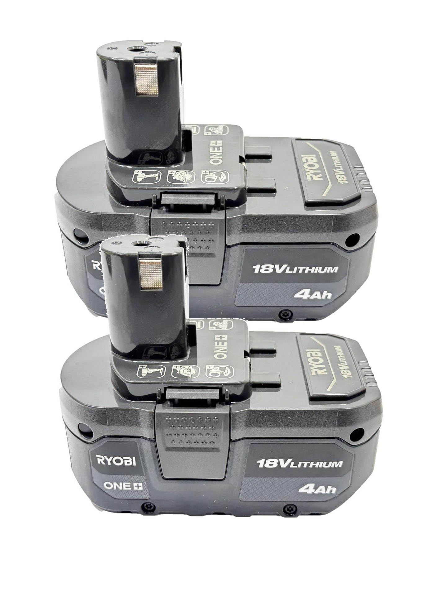 RYOBI 18-Volt ONE+ Lithium-Ion 4.0 Ah High Capacity Battery (2-Pack)