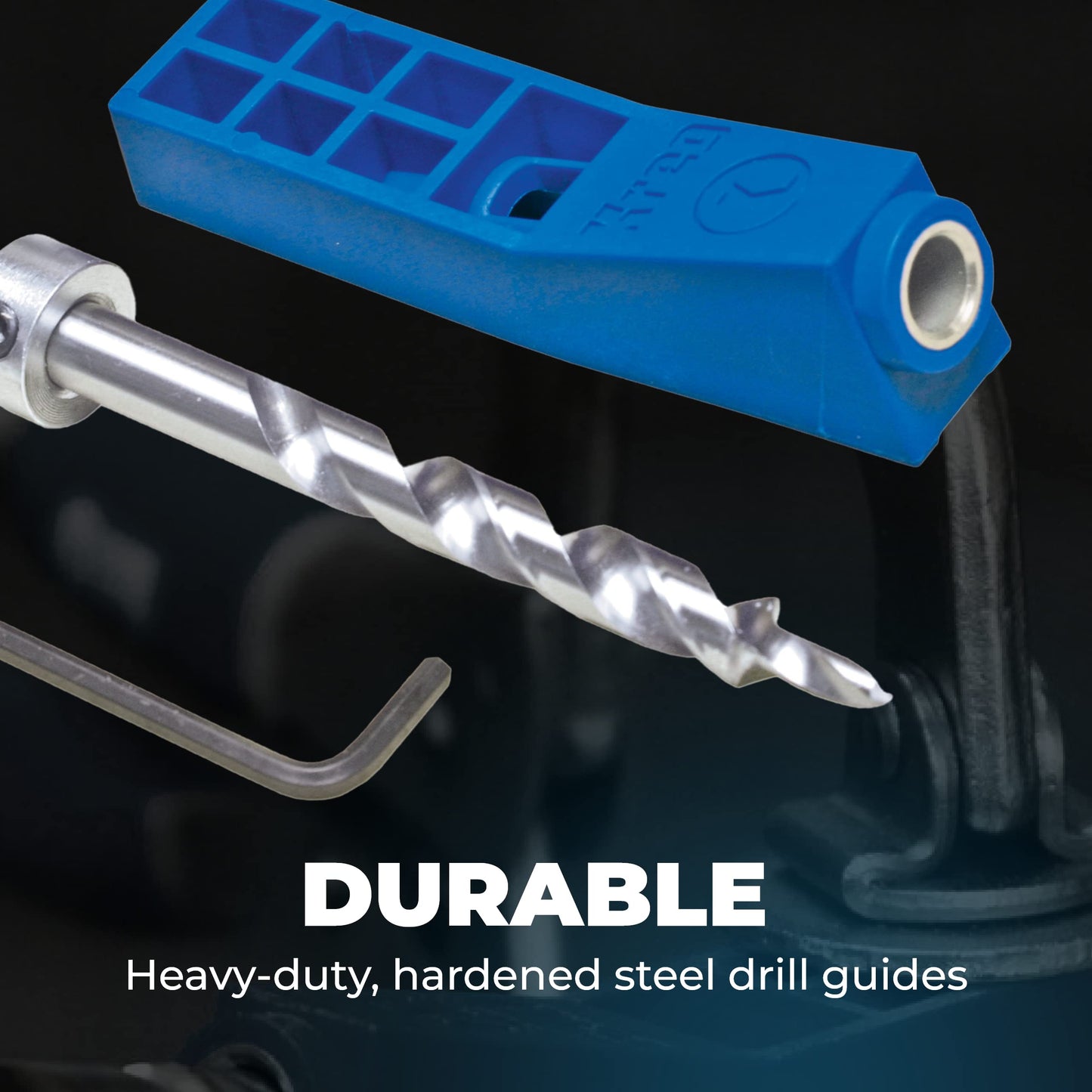 Kreg MKJKIT Mini Jig Kit – Compact Pocket-Hole Jig for Strong Joints, Tight Spaces & Small Projects, No Glue Needed