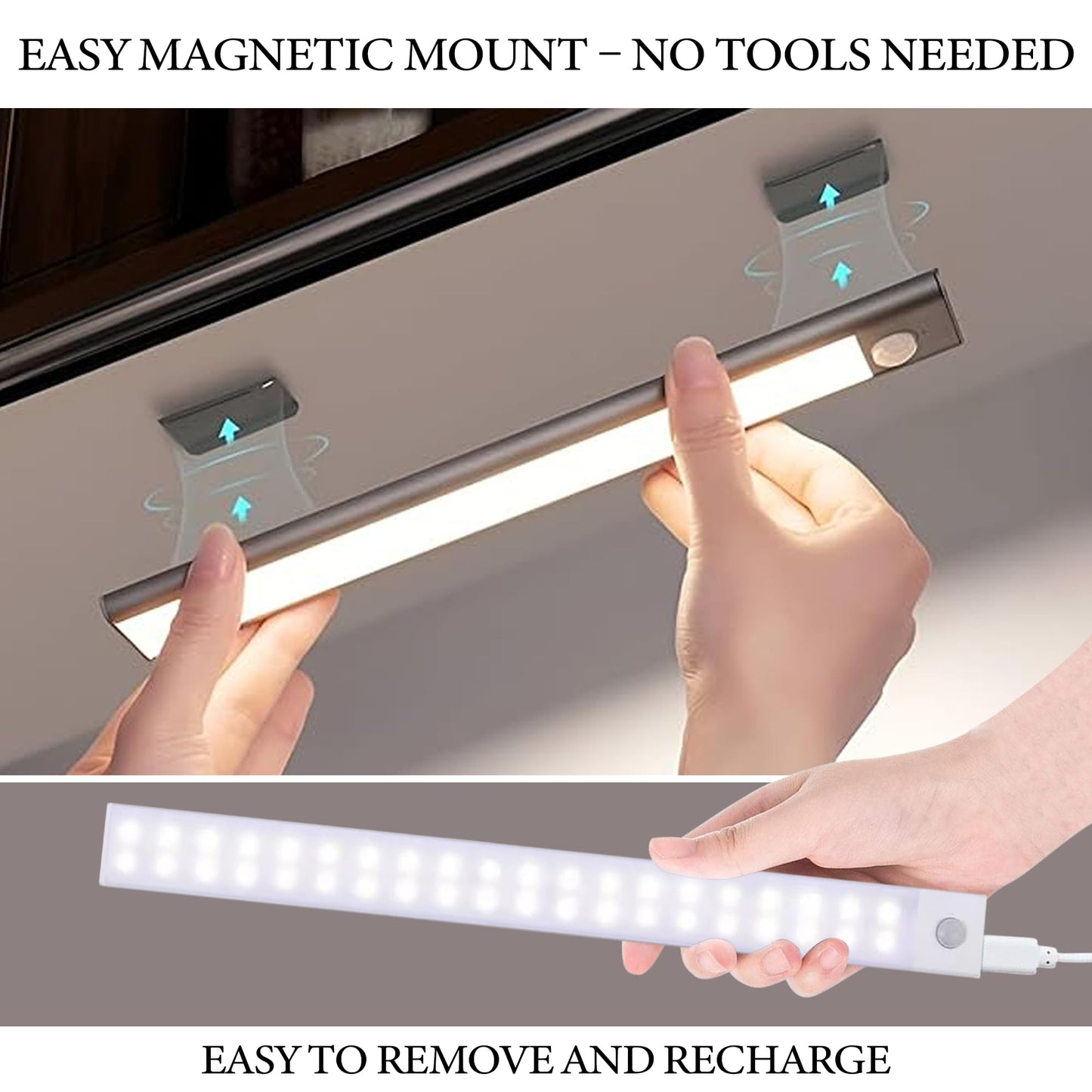 SCOACHA Smart LED Motion Light - Ideal for Home, Garage, and Outdoor Use - Enhances Safety and Security - Stylish and Functional Lighting