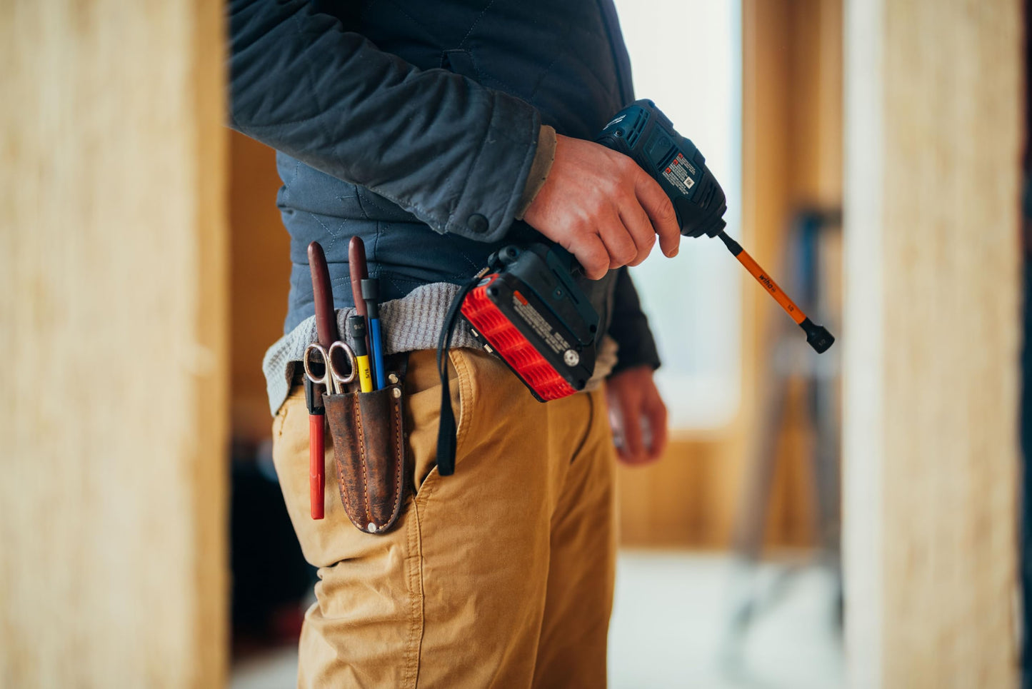 Wiha 70486 Magnetic Nut Setter Set, 6 Piece SAE, Color Coded, 1/4-Inch Hex Drive, Impact Rated