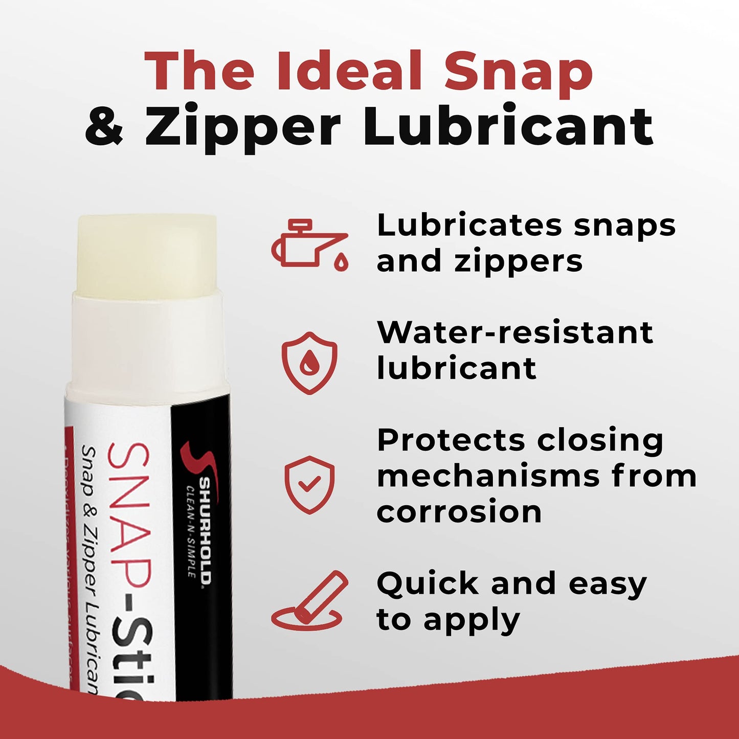 Shurhold Snap Stick Snap & Zipper Lubricant
