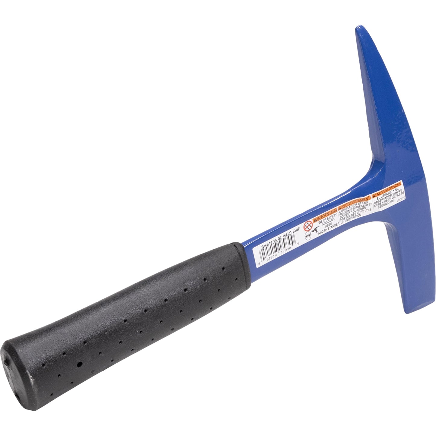 VAUGHAN Chipping Welding Hammer, 14 oz, Made in the USA, RWC14, VN17930