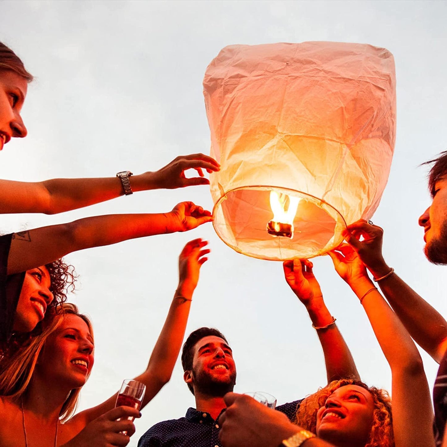 10 Pack Paper Lanterns, Round Paper Lanterns for Birthday, Wedding, Christmas, Bridal, Home Decor, Party Decoration