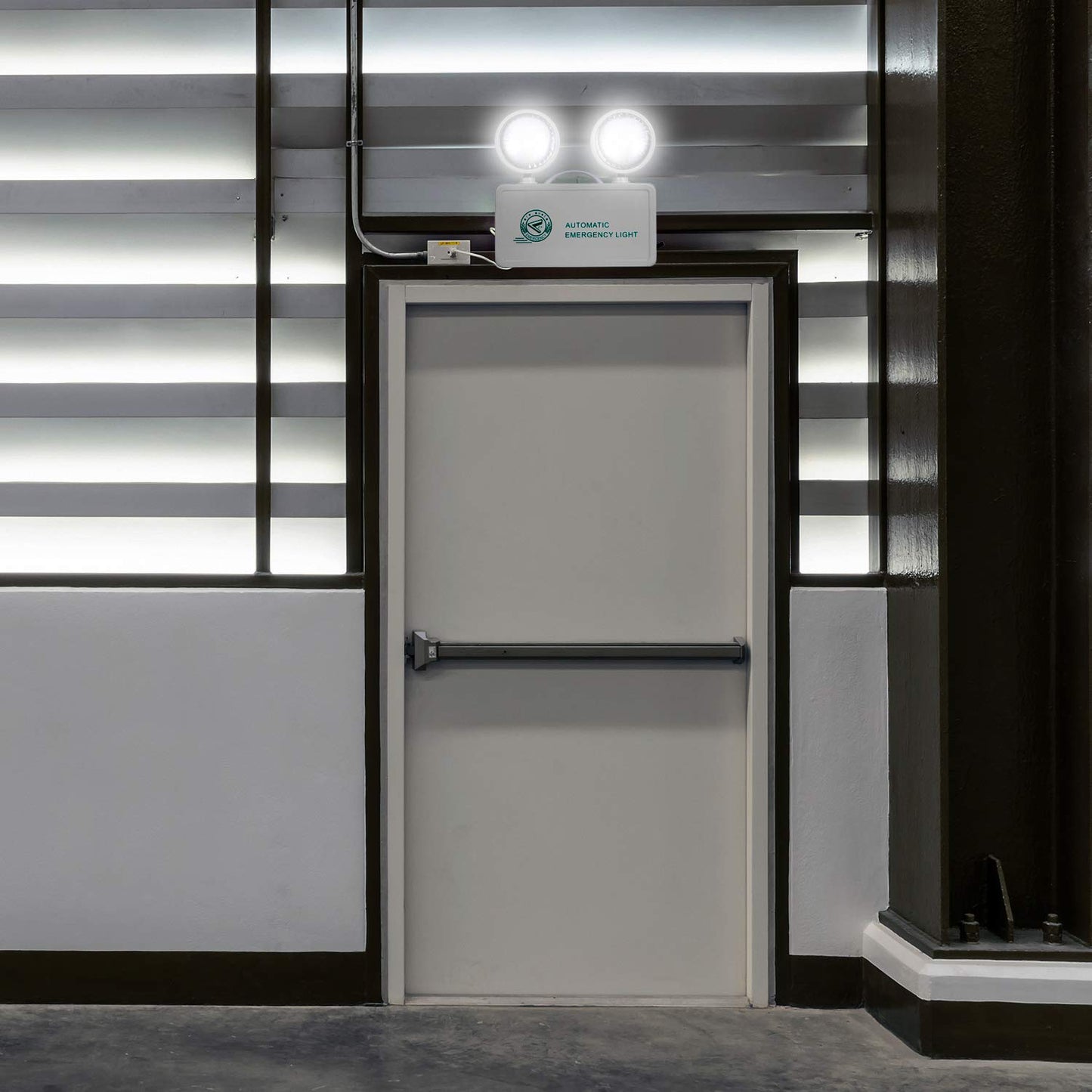 OTYTY 2-Pack LED Emergency Lights for Home, Battery Backup, 2 Adjustable Heads, 200 Lumens, 180-Min Runtime, UL Certified