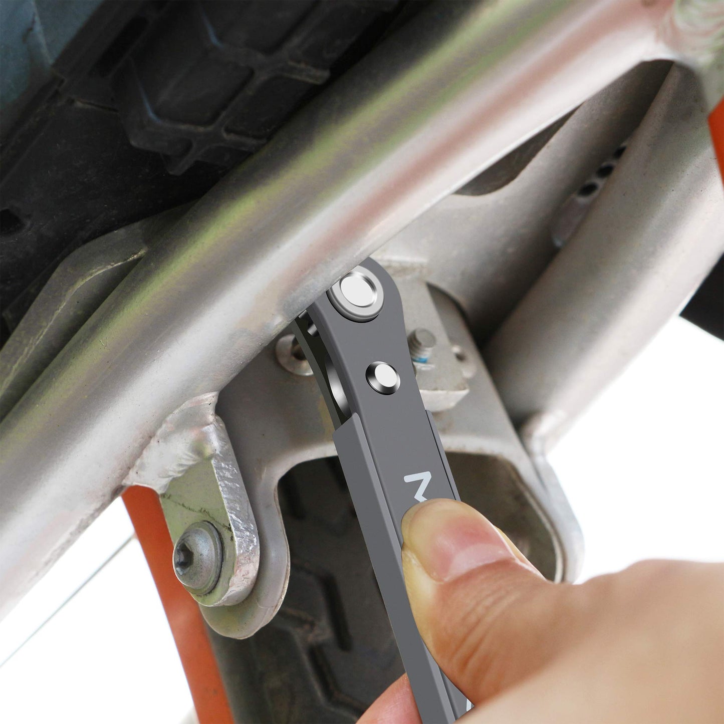 MULWARK 20pc 1/4" Mini Ratchet Wrench Set – Ultra Low Profile, Right Angle EDC Screwdriver with Reversible Handle & Multi Hex Bits