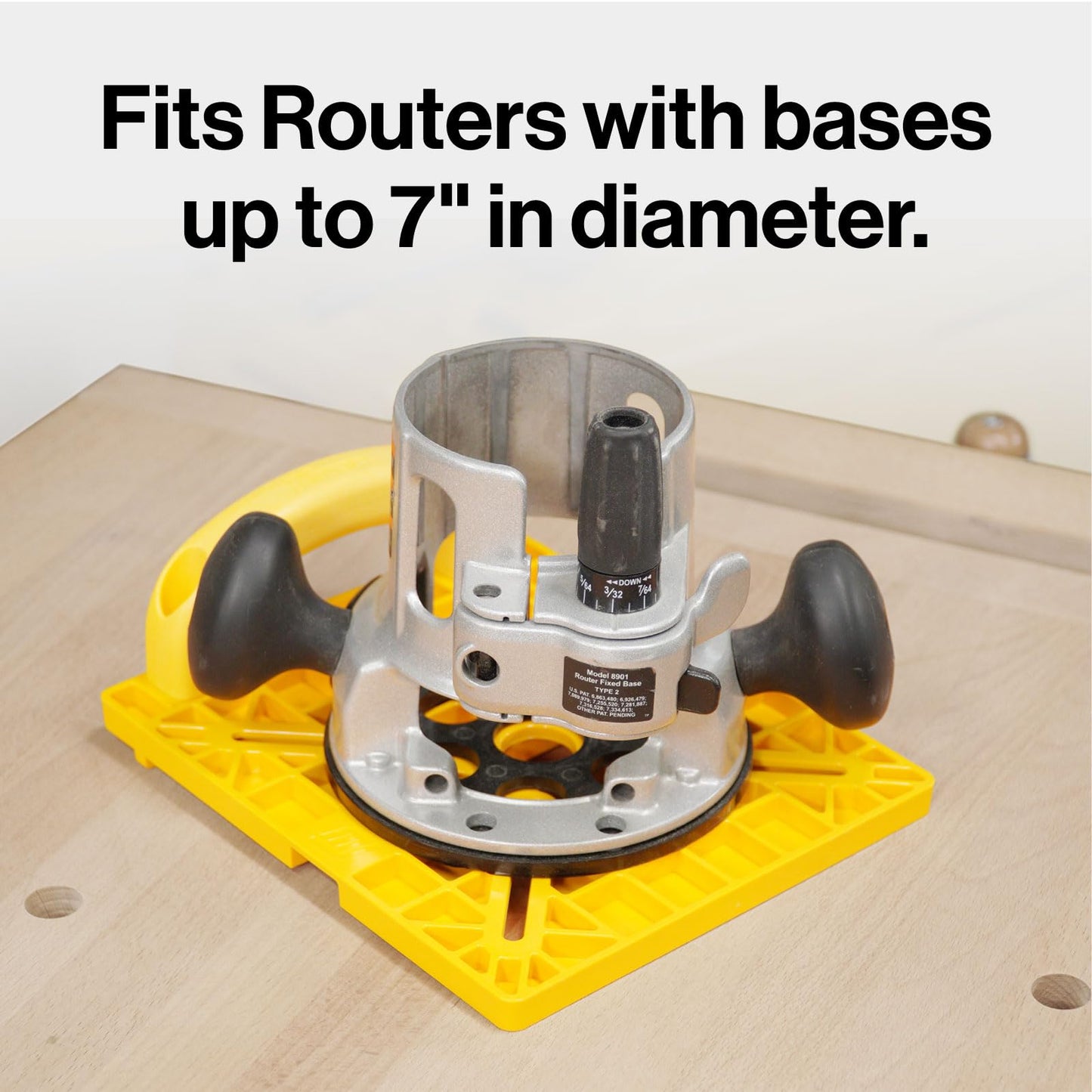 MICROJIG MatchFit Grid Router Guide Kit, Woodworking Precision Tools for Dovetail Track, Easy Setup, Self-Indexing Design, for 1/4" Shank Routing Bits