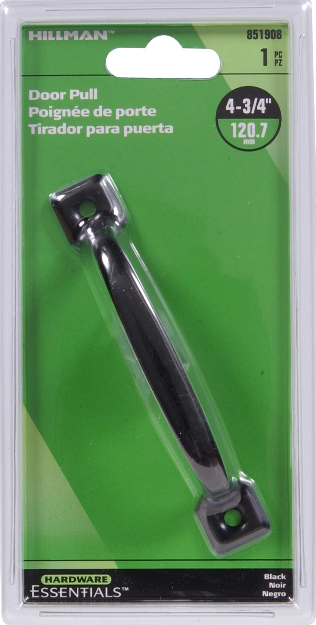 Hardware Essentials 851908 Black Screen Door Pull (4-3/4")