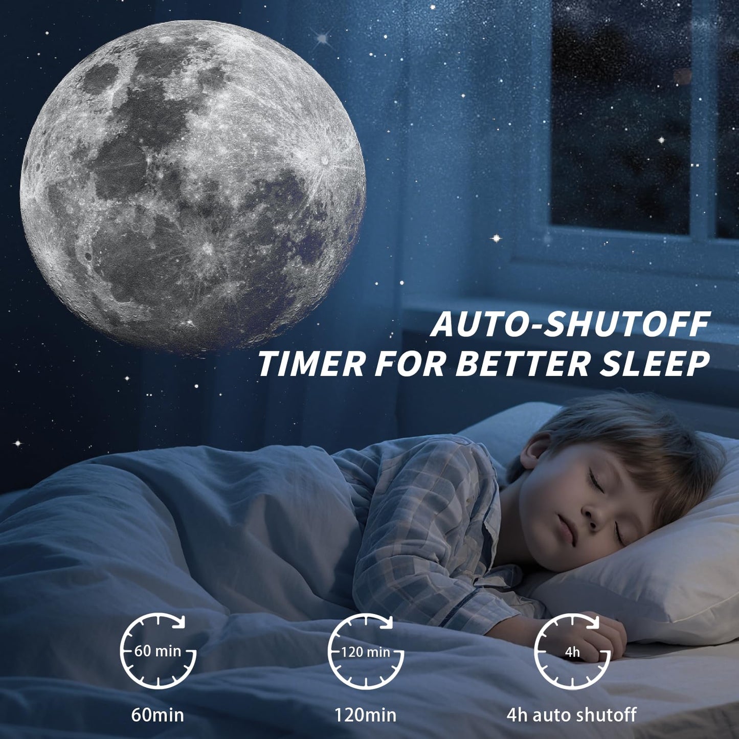 Ainael Galaxy Projector Star Night Light, Planetarium Space Ceiling Projector with Light Strip, Meteor & Galaxy for Bedroom, Kids & Adults (Black)