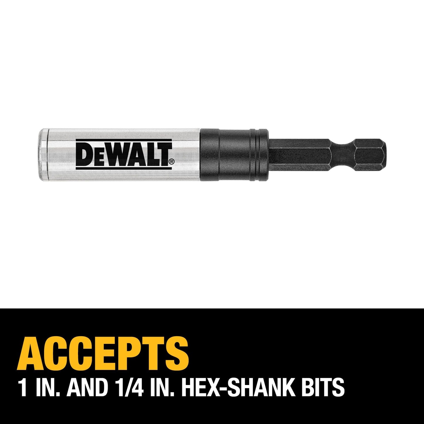 DEWALT Bit Holder, 3-in-1, Impact Ready (DWA3HLDFT)